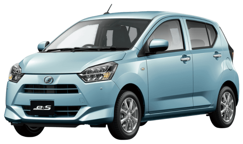 Budget car rental — Daihatsu Mira or Similar